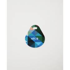 NTAG 216 +tags PVC Hang Tag (iPhone ready)