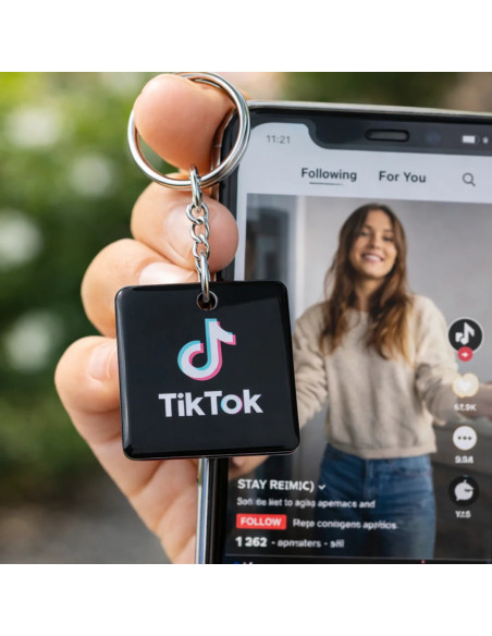 Llavero NFC TikTok para negocios, creadores y agencias - NFC Stock