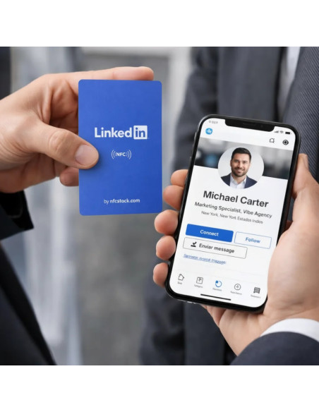 LinkedIn NFC Card for Networking | NFC Stock