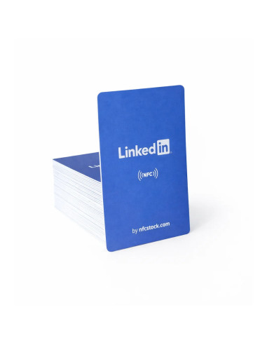 Tarjeta de visita NFC LinkedIn para networking | NFC Stock