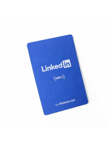 Tarjeta de visita NFC LinkedIn para networking | NFC Stock