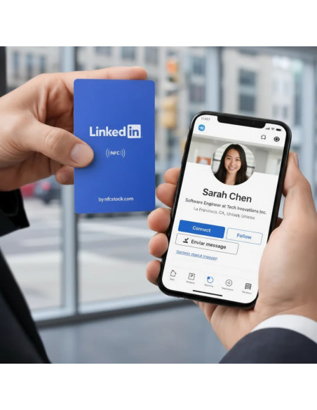 LinkedIn NFC Card for Networking | NFC Stock