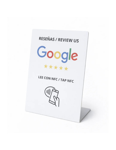 NFC Table Display for Google Reviews | NFC Stock