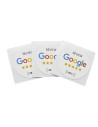 Pack 10 pegatinas NFC reseñas Google | NFC Stock