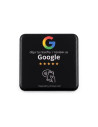 Pegatina NFC Reseñas Google 10x10 cm | Apta Metal